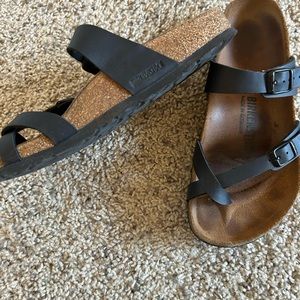 Black Birkenstocks